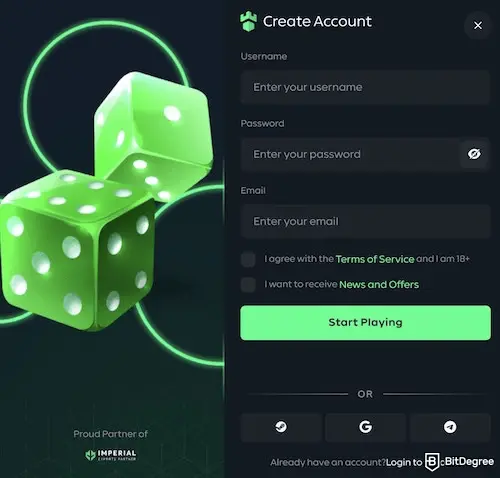 Get Started at Casino Gamdom